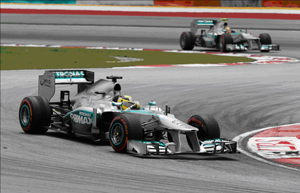   1 MERCEDES AMG PETRONAS